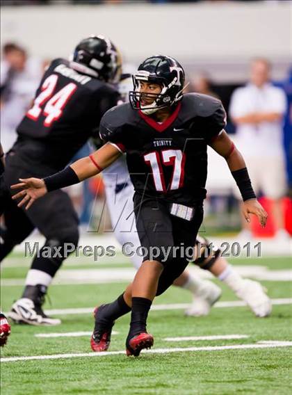 Thumbnail 2 in Trinity vs. Shiloh Christian (Kirk Herbstreit National Kickoff Classic) photogallery.