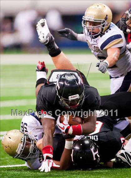 Thumbnail 3 in Trinity vs. Shiloh Christian (Kirk Herbstreit National Kickoff Classic) photogallery.
