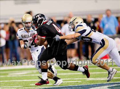 Thumbnail 3 in Trinity vs. Shiloh Christian (Kirk Herbstreit National Kickoff Classic) photogallery.