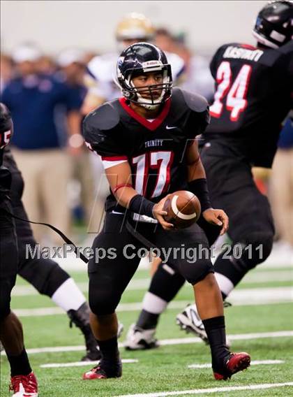 Thumbnail 2 in Trinity vs. Shiloh Christian (Kirk Herbstreit National Kickoff Classic) photogallery.