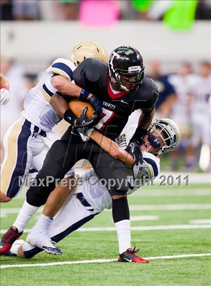 Thumbnail 3 in Trinity vs. Shiloh Christian (Kirk Herbstreit National Kickoff Classic) photogallery.