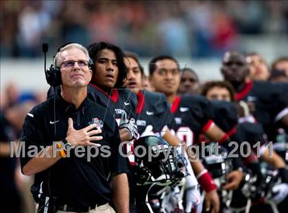 Thumbnail 2 in Trinity vs. Shiloh Christian (Kirk Herbstreit National Kickoff Classic) photogallery.
