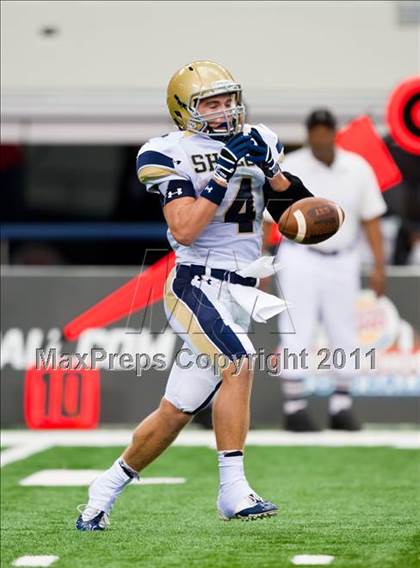 Thumbnail 3 in Trinity vs. Shiloh Christian (Kirk Herbstreit National Kickoff Classic) photogallery.