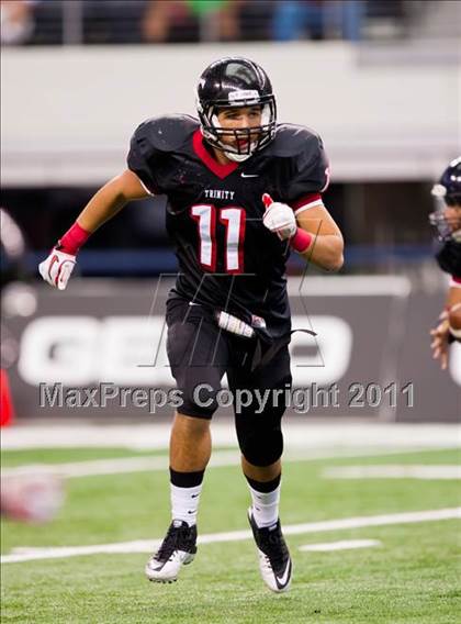 Thumbnail 3 in Trinity vs. Shiloh Christian (Kirk Herbstreit National Kickoff Classic) photogallery.