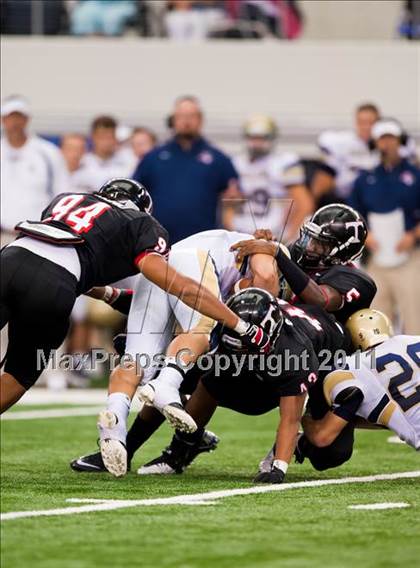 Thumbnail 1 in Trinity vs. Shiloh Christian (Kirk Herbstreit National Kickoff Classic) photogallery.