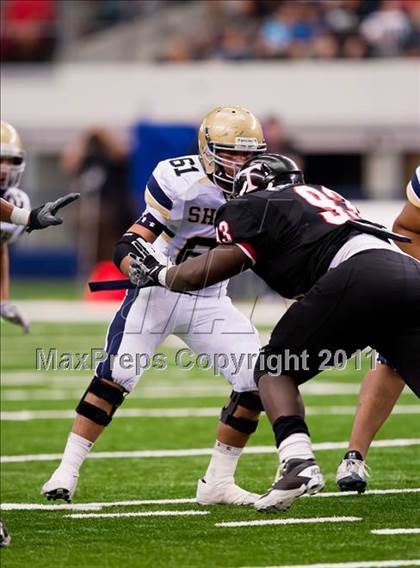 Thumbnail 2 in Trinity vs. Shiloh Christian (Kirk Herbstreit National Kickoff Classic) photogallery.