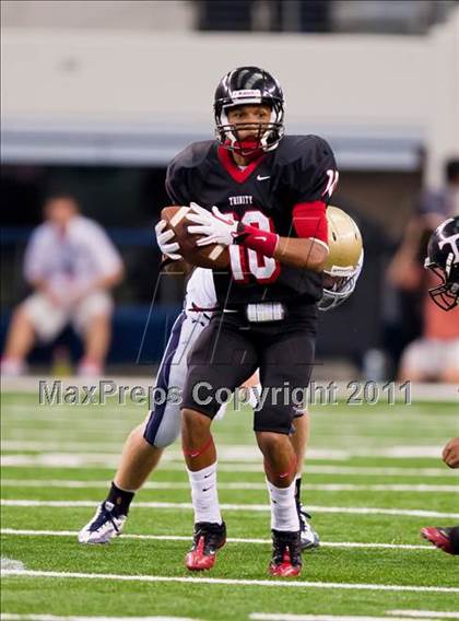 Thumbnail 1 in Trinity vs. Shiloh Christian (Kirk Herbstreit National Kickoff Classic) photogallery.