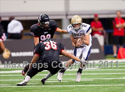 Thumbnail 1 in Trinity vs. Shiloh Christian (Kirk Herbstreit National Kickoff Classic) photogallery.