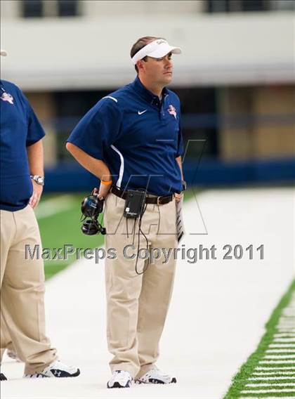 Thumbnail 1 in Trinity vs. Shiloh Christian (Kirk Herbstreit National Kickoff Classic) photogallery.