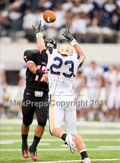 Thumbnail 3 in Trinity vs. Shiloh Christian (Kirk Herbstreit National Kickoff Classic) photogallery.