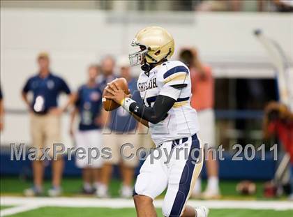 Thumbnail 3 in Trinity vs. Shiloh Christian (Kirk Herbstreit National Kickoff Classic) photogallery.