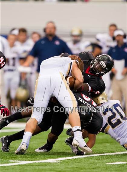 Thumbnail 3 in Trinity vs. Shiloh Christian (Kirk Herbstreit National Kickoff Classic) photogallery.