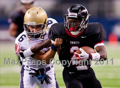 Thumbnail 1 in Trinity vs. Shiloh Christian (Kirk Herbstreit National Kickoff Classic) photogallery.