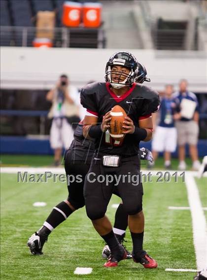 Thumbnail 3 in Trinity vs. Shiloh Christian (Kirk Herbstreit National Kickoff Classic) photogallery.