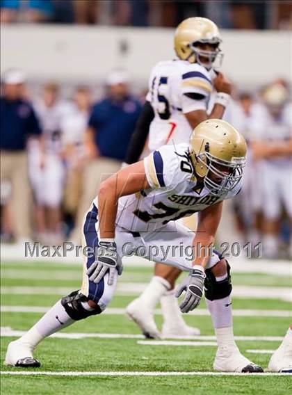 Thumbnail 2 in Trinity vs. Shiloh Christian (Kirk Herbstreit National Kickoff Classic) photogallery.