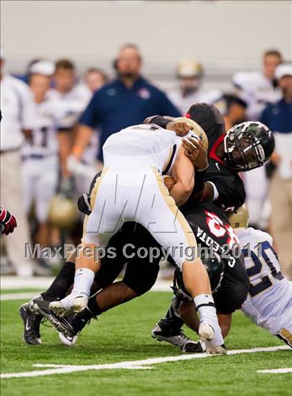 Thumbnail 2 in Trinity vs. Shiloh Christian (Kirk Herbstreit National Kickoff Classic) photogallery.