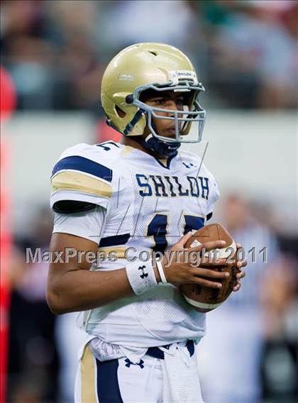 Thumbnail 2 in Trinity vs. Shiloh Christian (Kirk Herbstreit National Kickoff Classic) photogallery.