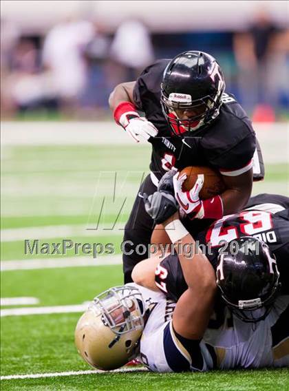 Thumbnail 3 in Trinity vs. Shiloh Christian (Kirk Herbstreit National Kickoff Classic) photogallery.