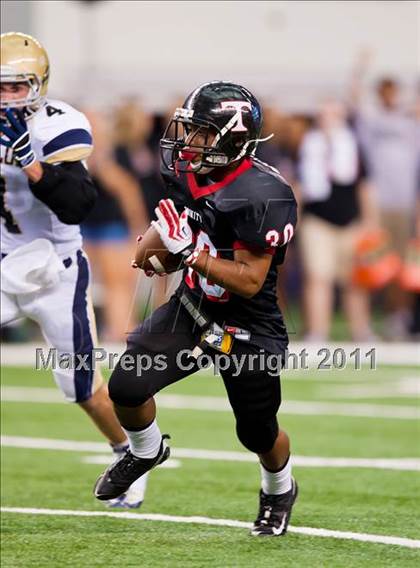 Thumbnail 2 in Trinity vs. Shiloh Christian (Kirk Herbstreit National Kickoff Classic) photogallery.