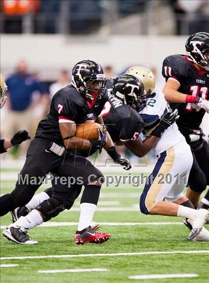 Thumbnail 1 in Trinity vs. Shiloh Christian (Kirk Herbstreit National Kickoff Classic) photogallery.