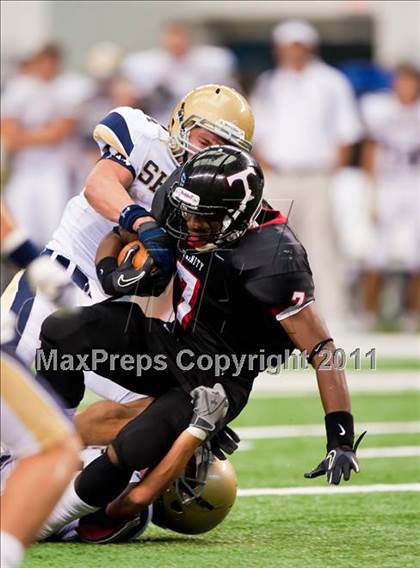 Thumbnail 1 in Trinity vs. Shiloh Christian (Kirk Herbstreit National Kickoff Classic) photogallery.