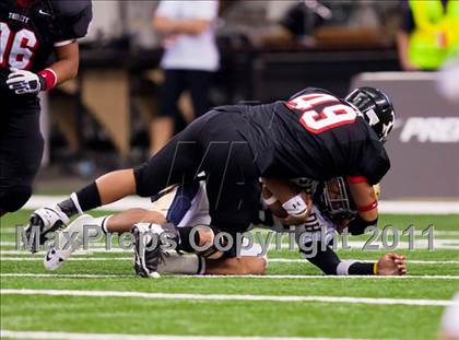 Thumbnail 2 in Trinity vs. Shiloh Christian (Kirk Herbstreit National Kickoff Classic) photogallery.