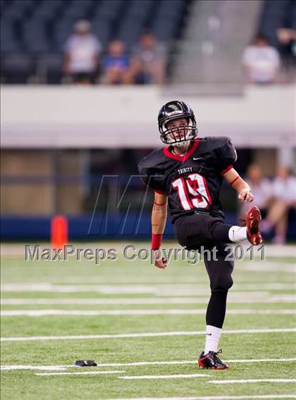 Thumbnail 2 in Trinity vs. Shiloh Christian (Kirk Herbstreit National Kickoff Classic) photogallery.