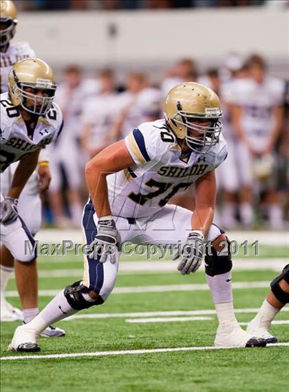 Thumbnail 3 in Trinity vs. Shiloh Christian (Kirk Herbstreit National Kickoff Classic) photogallery.