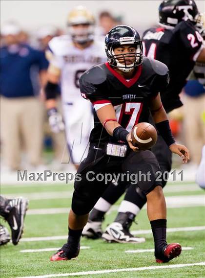 Thumbnail 3 in Trinity vs. Shiloh Christian (Kirk Herbstreit National Kickoff Classic) photogallery.