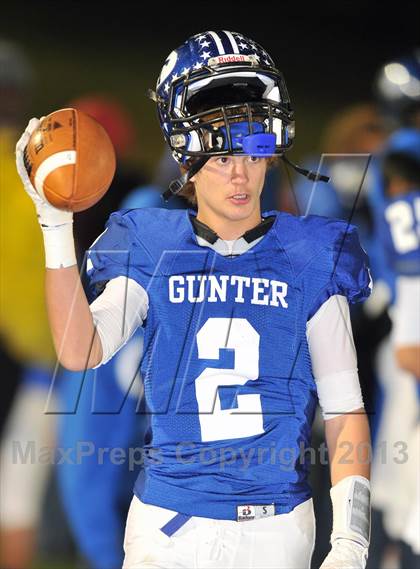 Thumbnail 1 in Gunter vs. Scurry-Rosser (UIL 2A Area Playoff) photogallery.