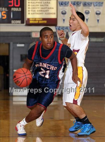 Thumbnail 3 in Rancho Cotate vs. Lincoln (Mel Good Holiday Classic) photogallery.