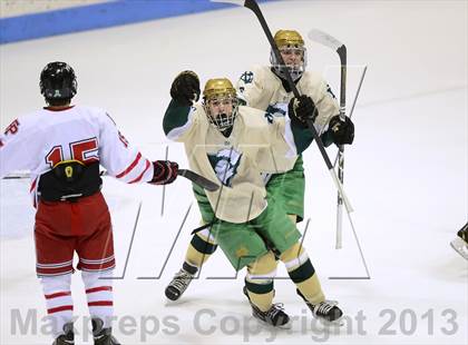 Thumbnail 2 in Notre Dame vs. Fairfield Prep (CIAC Division I Final) photogallery.