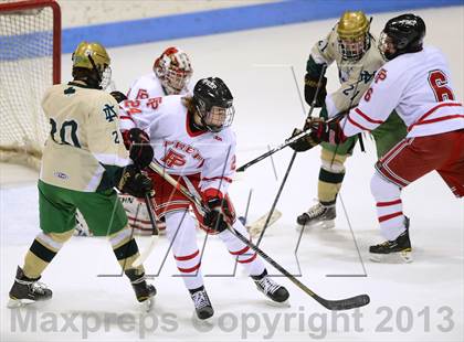 Thumbnail 3 in Notre Dame vs. Fairfield Prep (CIAC Division I Final) photogallery.