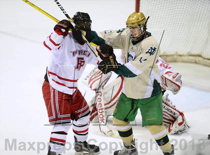 Thumbnail 3 in Notre Dame vs. Fairfield Prep (CIAC Division I Final) photogallery.