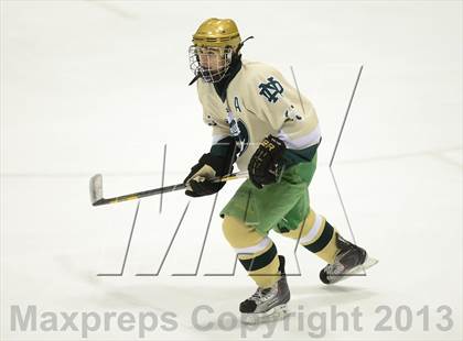 Thumbnail 3 in Notre Dame vs. Fairfield Prep (CIAC Division I Final) photogallery.