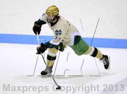Thumbnail 2 in Notre Dame vs. Fairfield Prep (CIAC Division I Final) photogallery.
