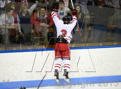 Thumbnail 3 in Notre Dame vs. Fairfield Prep (CIAC Division I Final) photogallery.