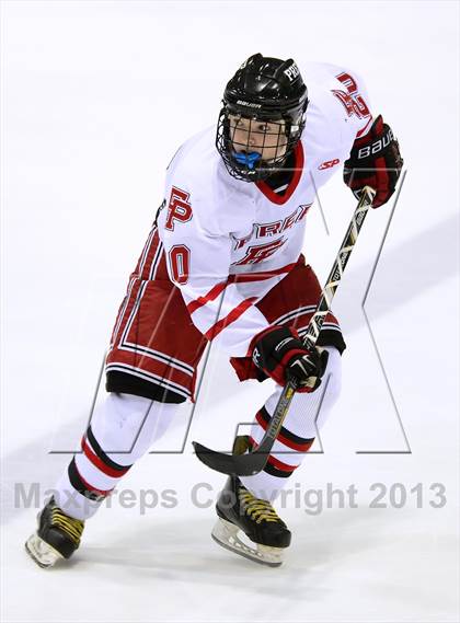 Thumbnail 3 in Notre Dame vs. Fairfield Prep (CIAC Division I Final) photogallery.
