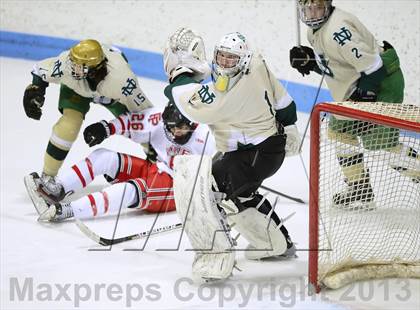 Thumbnail 2 in Notre Dame vs. Fairfield Prep (CIAC Division I Final) photogallery.
