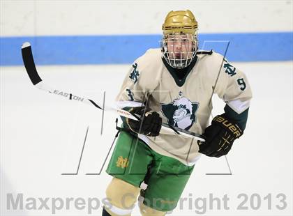Thumbnail 2 in Notre Dame vs. Fairfield Prep (CIAC Division I Final) photogallery.