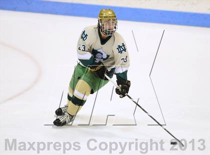 Thumbnail 2 in Notre Dame vs. Fairfield Prep (CIAC Division I Final) photogallery.