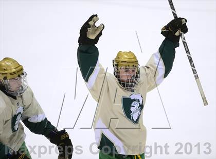 Thumbnail 2 in Notre Dame vs. Fairfield Prep (CIAC Division I Final) photogallery.
