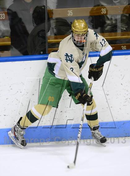 Thumbnail 2 in Notre Dame vs. Fairfield Prep (CIAC Division I Final) photogallery.