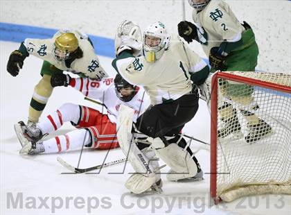 Thumbnail 1 in Notre Dame vs. Fairfield Prep (CIAC Division I Final) photogallery.