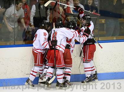 Thumbnail 2 in Notre Dame vs. Fairfield Prep (CIAC Division I Final) photogallery.