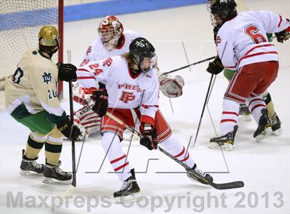 Thumbnail 2 in Notre Dame vs. Fairfield Prep (CIAC Division I Final) photogallery.