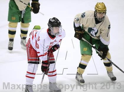 Thumbnail 2 in Notre Dame vs. Fairfield Prep (CIAC Division I Final) photogallery.