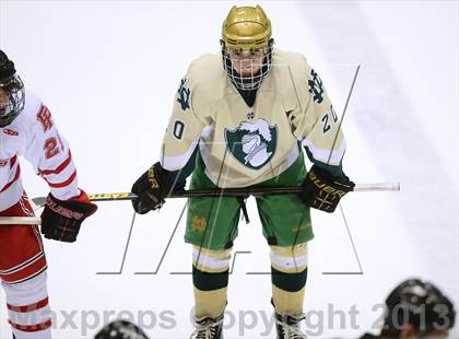 Thumbnail 2 in Notre Dame vs. Fairfield Prep (CIAC Division I Final) photogallery.