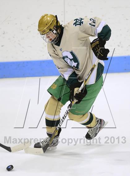 Thumbnail 3 in Notre Dame vs. Fairfield Prep (CIAC Division I Final) photogallery.