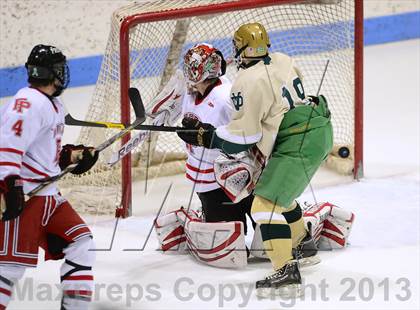Thumbnail 3 in Notre Dame vs. Fairfield Prep (CIAC Division I Final) photogallery.